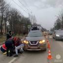 Аварія на вулиці Лесі Українки з травмованим пішоходом