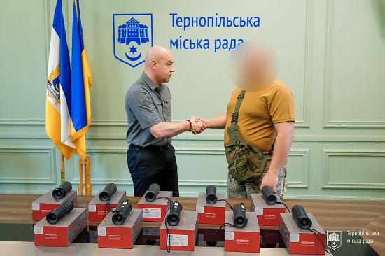 Тернопіль для ЗСУ Надал тепловізор