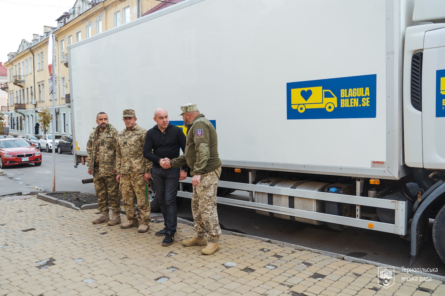 Тернопіль для ЗСУ Надал передав Вольво 