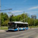 У Тернополі тестують нові тролейбуси «Електрон»