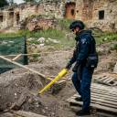 У Бережанському замку виявили артилерійські снаряди часів Другої світової війни